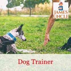 Dog trainer Mr. Parthapradip Karar in Baguiati